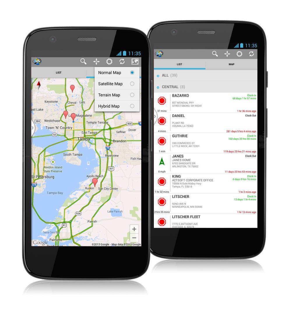 Manage on the go! Actsoft s Manager App gives you the flexibility of monitoring your workforce with real-time data from the field using your mobile handset or tablet.