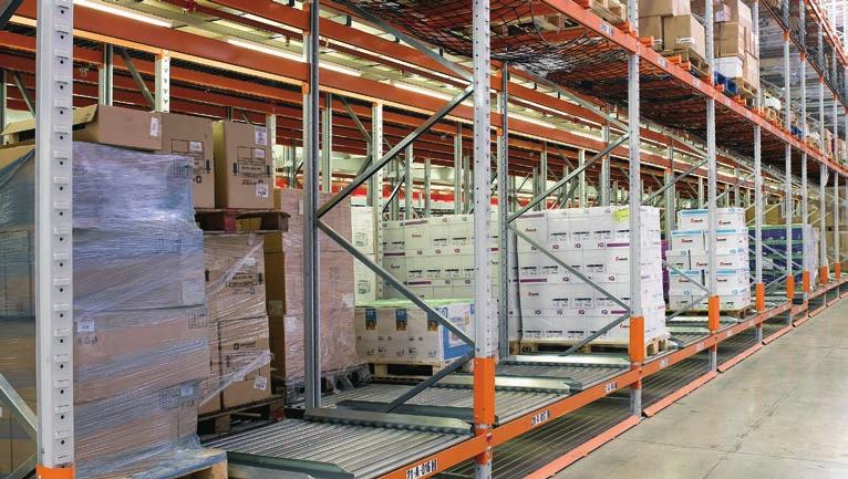 DRIVE-IN Drive-in Racking is the ideal solution when space is at a premium, or high-density storage is required.