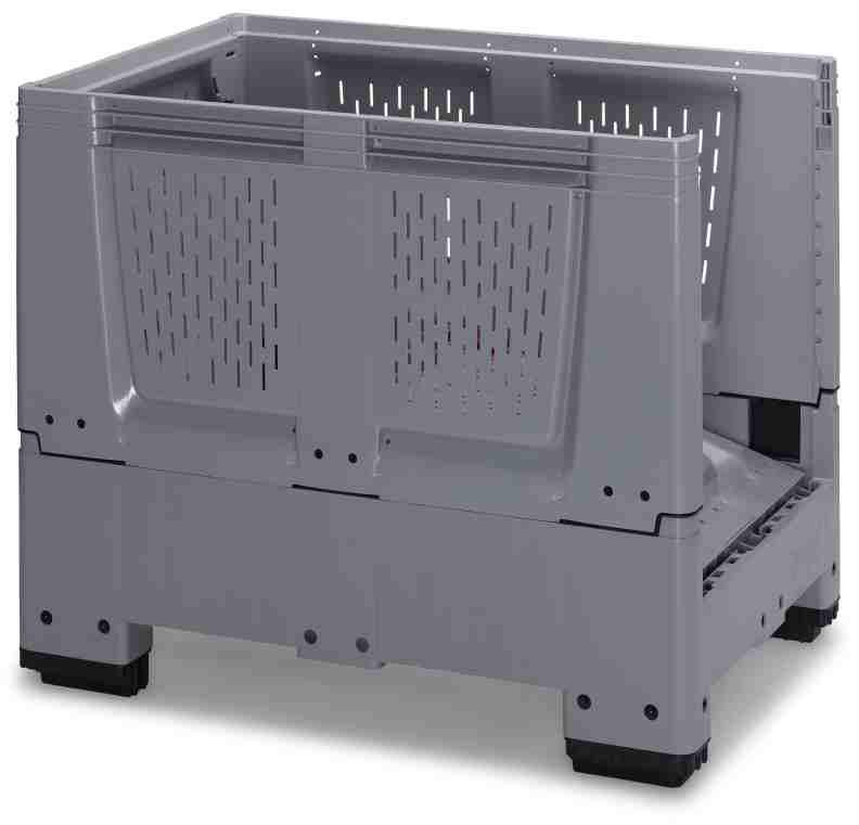 PERFORATED BAG IN BOX SYSTEMS/ IBC FOR LIQUIDS Long shelf life for perishable goods due to effective ventilation slits ventilation slits in base and sides volume-optimized sides base and side