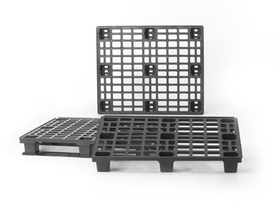 FOLDABLE BOXES SPACE SAVERS PLASTIC PALLETS ROBUST LIGHTWEIGHTS With these practical and robust foldable boxes you reduce your storage capacity by up to 82 % when boxes are empty.