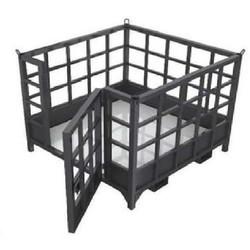 OTHER PRODUCTS: Cage Bins with Half Openable Door Cage