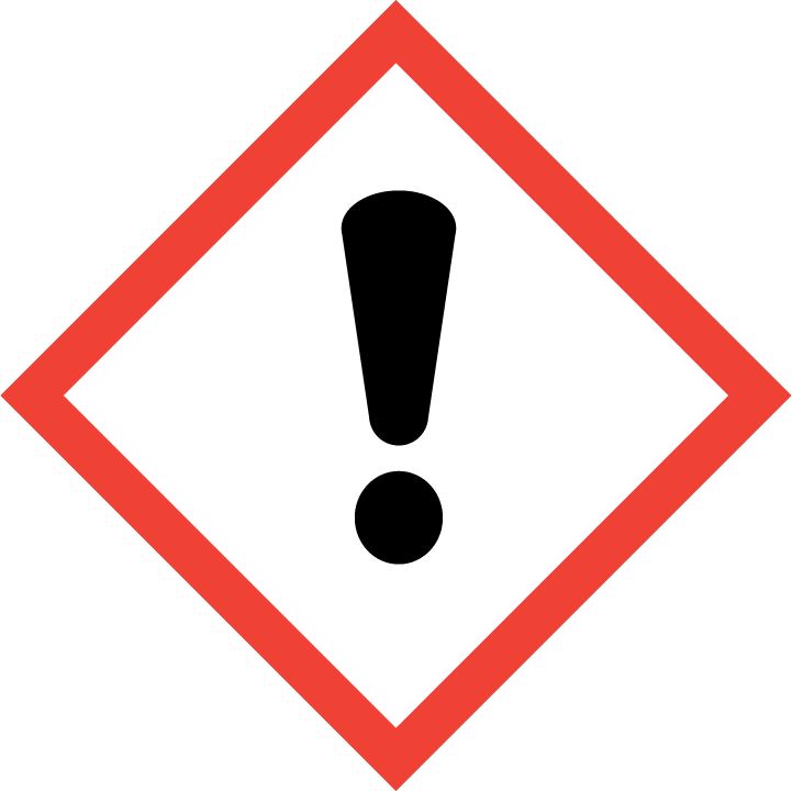 SECTION 2: Hazards identification 2.1. / 2.2. Classification of the substance or mixture / Label elements GHS Classification Health Hazards: 3.1 Acute toxicity (Category 4) H332 Harmful if inhaled. 3.1 Acute toxicity (Category 4) H302 Harmful if swallowed.