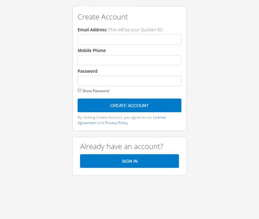 Link Your Quicken Data File to Your Quicken ID When you set up an account for online banking, Quicken requires you to link your Quicken data file