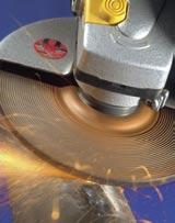 PFERD product characterized by aggressive grinding performance and long tool life.