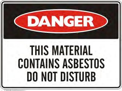 WHAT NEEDS TO BE DONE? Apply a risk assessment to the asbestos hazards identified in the Asbestos survey to determine the correct control measure.