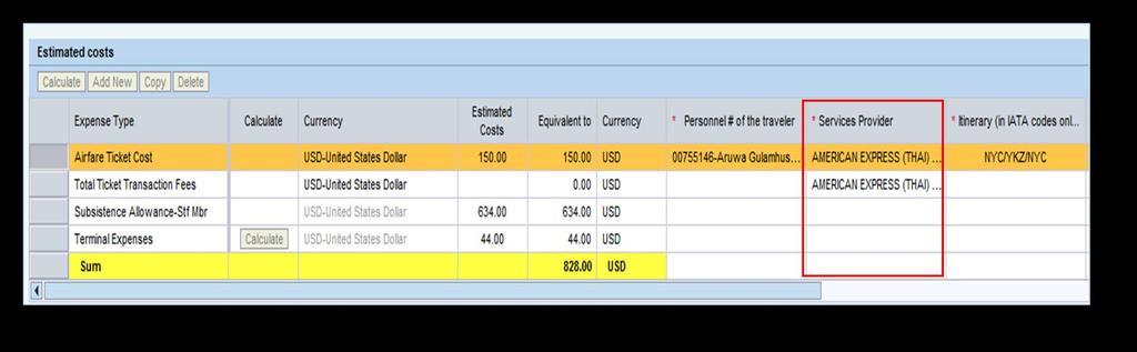 Module 01: Umoja Ticket Billing Overview User Ticket Invoice Posting: Commercial Vendor Financial postings are made at key points in the Travel Request Workflow process as follows: The Ticket Billing