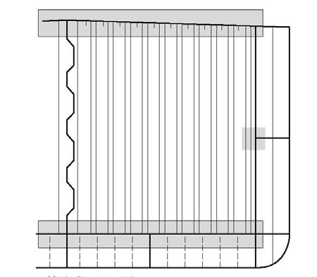 EXAMPLE OF A COMPLETED APPENDIX 2 FOR OIL TANKER Transverse bulkhead structure Critical areas in transverse bulkheads of smaller tankers (fig 9) Vertically corrugated x x x Stress