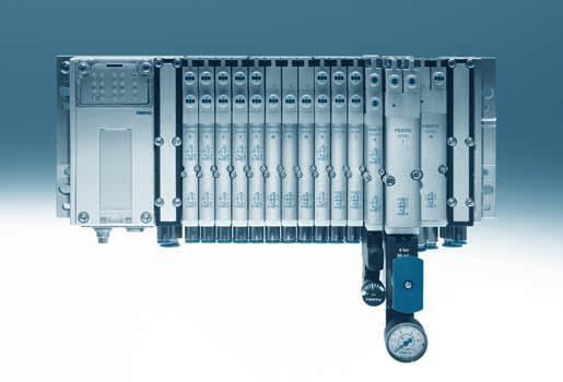 module, supplemented by highly economical I/O modules.