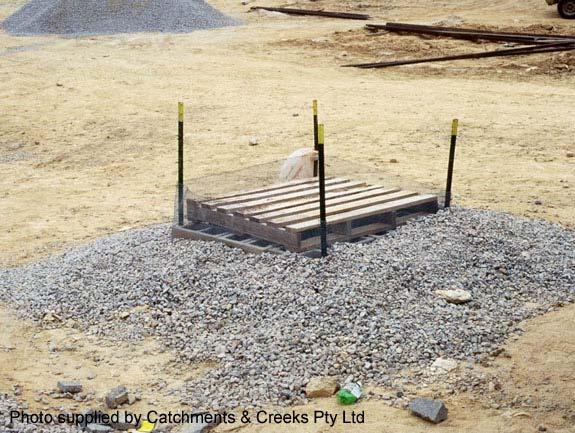 Design Information Table 1 can be used to select the preferred type of block and aggregate sediment trap for various site conditions and performance outcomes.
