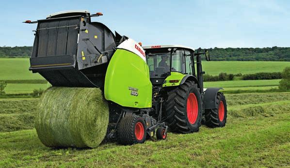 Impressive performance from the word go. The CLAAS VARIANT was the first round baler on the market with an 83 in (2.1 m) pick-up.