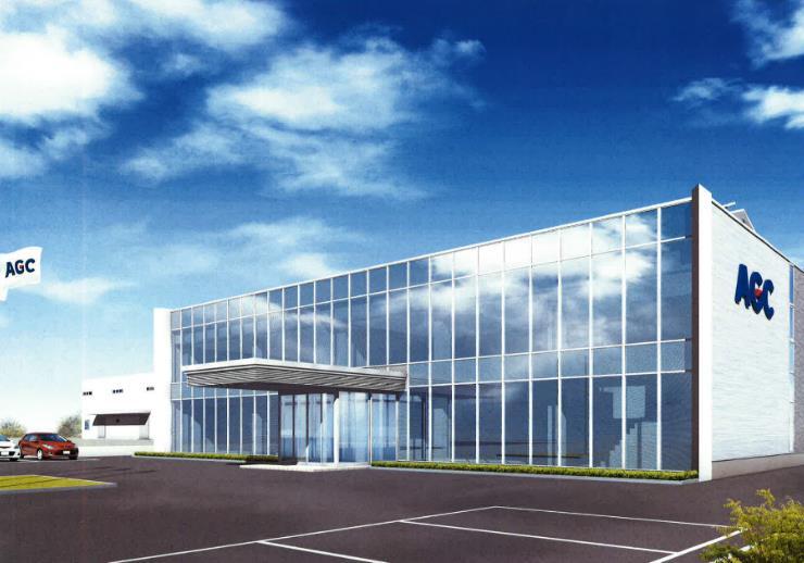 Net ZEB Example AGC plans net ZEB office in AGC Kashima Factory in 2018.