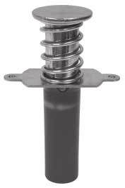 Multi-thread design allows threaded rod size to be changed after the anchor is in the concrete.