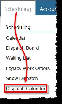Note: After dispatch, you will see multiple instances of the same job on the Dispatch Board and Dispatch Calendar (depending on the parameters or days set during