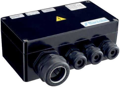 MXBJ SPECIFICATION Junction boxes IP for hazardous areas (ATEX). CONDUCTORS CROSSSECTION : NUMBER OF TERMINALS / In MAX (A). mm.
