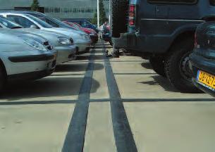 THE SENTINEL RANGE SENTINEL SABA REINFORCED RESIN EXPANSION JOINT FOR COMPLEX BUILDINGS AND CAR PARKS Designed specifically to provide waterproofing continuity across expansion gaps in complex