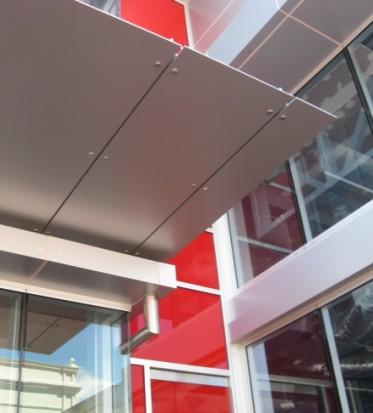 Ultrabond-ACM [Aluminium Composite Panel] Description Ultrabond-ACM is a 4mm thick aluminium composite panel which is made up of a 3.0mm core sandwiched between two 0.5mm aluminium skins.