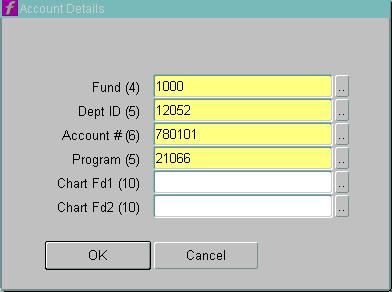 CREATING EQUIPMENT PM ROUTES 8. Click the Accounts button 9.