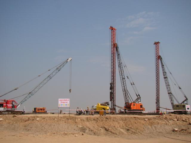 Driven Piling By BSP Hammer