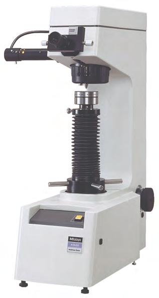 Vickers Hardness Testing AVK-C0 A range of test force from 9.807 N to 490.3 N is available for measuring various types of specimen.