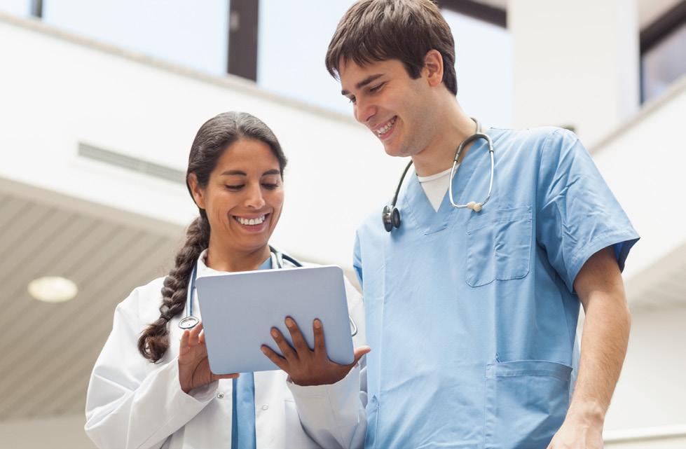 Cardiologists, pediatricians and orthopedic surgeons can bring up images on portable devices at the bedside or in their office to share with patients and families as they discuss care plans.