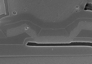 metal 1-to-poly POLY LOCAL OXIDE