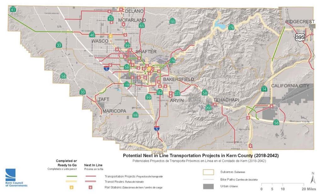 PLANNING ASSUMPTION MAPS Executive Summary 2018 Regional Transportation Plan Reflecting