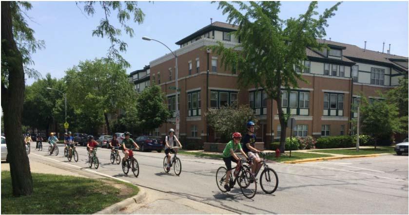 The Village Bicycle Plan adopted in 2008 established goals of increasing bicycle use and creating a safe and inviting environment for cycling.