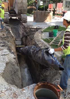 Water & Sewer Capital Project Sheet Project: Water and Sewer Main Improvements Category: Water & Sewer Fund - Capital Improvements Replacement or rehabilitation of existing combined sewer mains and