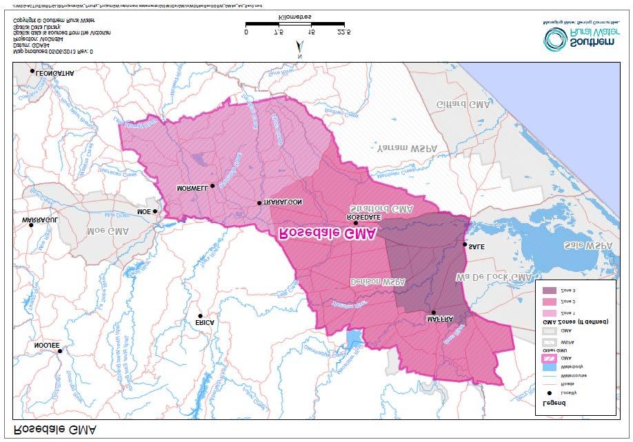 Appendix 2 Rosedale Local Management Plan Objective of the Local Management Plan The objective of the Local Management Plan is to make sure that the groundwater resources in the Rosedale Groundwater