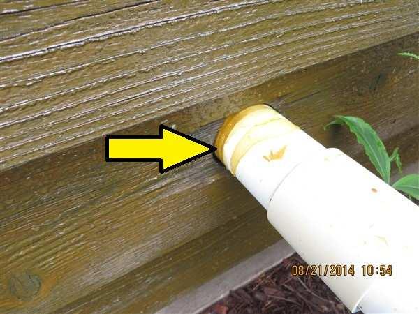 Sealing of penetrations through the wall is essential to preventing air, water, and pest infiltration to the home s