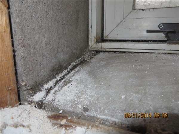 risks. Corrective action is required to seal all openings through the exterior wall system.