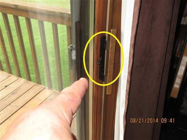 M/SI - Repair or Replace as Required 19 LOCATION: Exterior Rear Wall at Deck SYSTEM: Exterior Exterior door has misaligned door latch/lock hardware Hardware required for