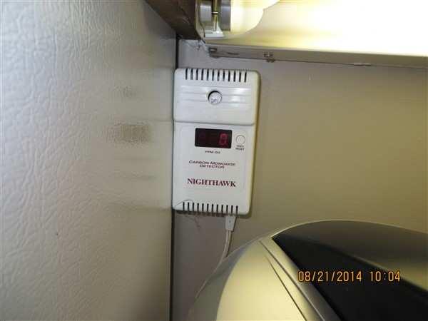 P1 - Safety Concern Consult Specialist 25 LOCATION: Kitchen SYSTEM: Electrical Carbon Monoxide detector is not installed so