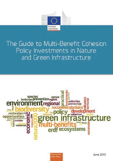 GI guidance The Commission will develop technical guidance setting out how Green Infrastructure will be integrated into the implementation of the