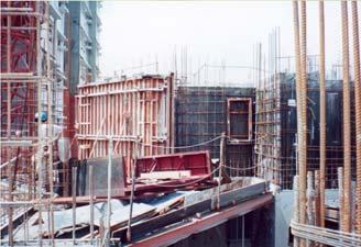 On-site Low Waste Building Technologies Formworks: Large panel formwork.