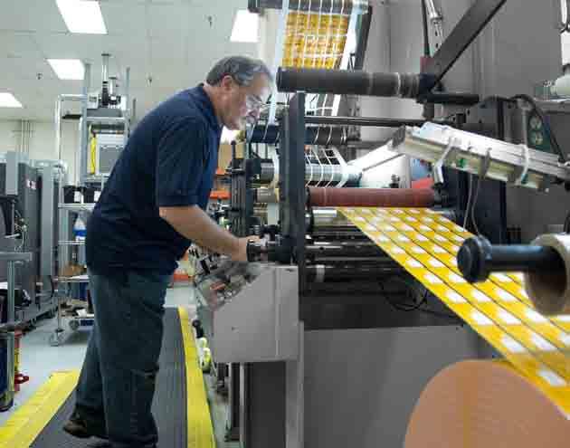 Flexography Flexographic printing allows versatility that spans both rolled and sheeted decorative logos to