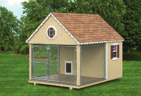 9,104 10,742 504 Options DOG KENNELS Feed Room for Single Kennels... $552 Slat Shutters (per Window).... 44 9 Guage Wire (up charge).
