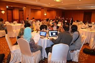 The SP3 team also held several workshops and meetings with the KLHK