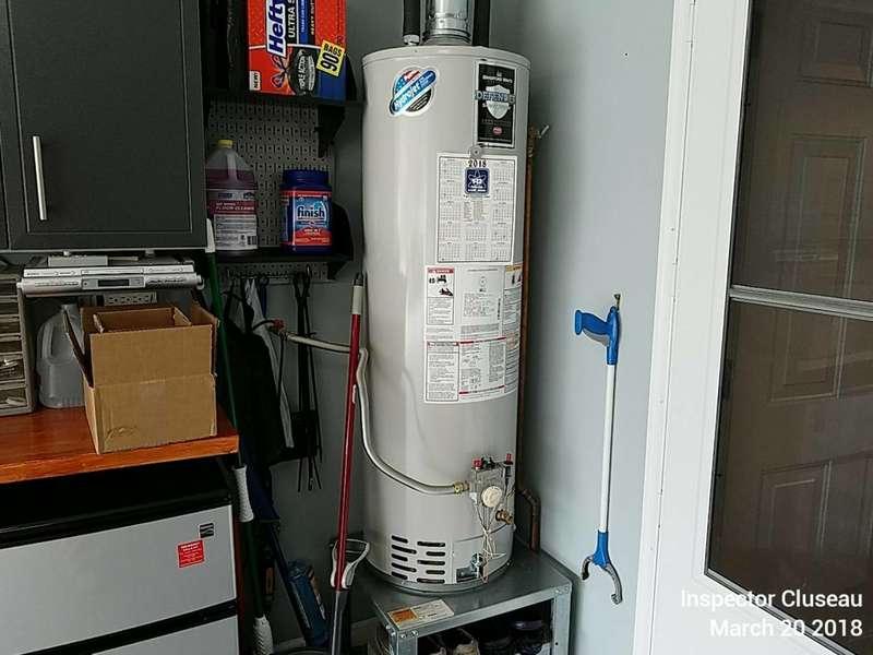 Water Heater: Description Gallons: 40, Energy Source: Gas, Nearing Average Life Expectancy, Age: 12-14 NOTE: common life expectancy for water heaters is 10-15 years for most units.
