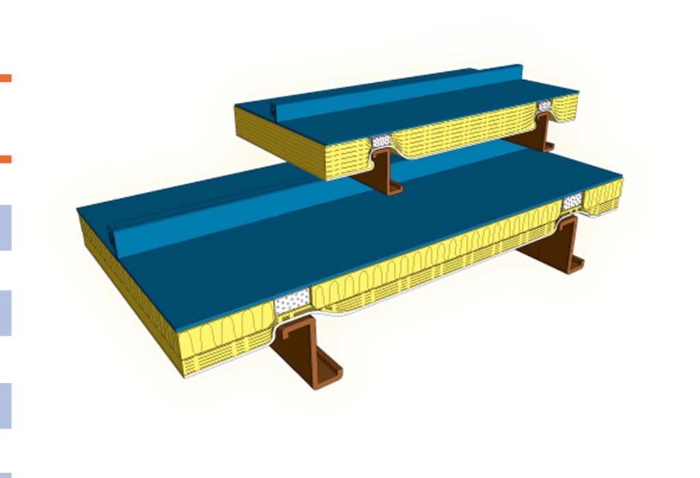 Use Thermal Blocks over Purlins to Improve Thermal Performance of Metal Building Roofs Standing