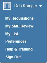Your Requisition Dashboard Click My Requisitions under your