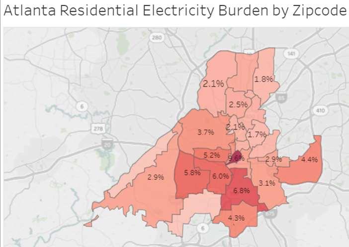 Community Impacts that Resonate Equity is Top of Mind for a Reason Atlanta has 4 th highest energy burden (energy burden = % of household income spent on electricity &