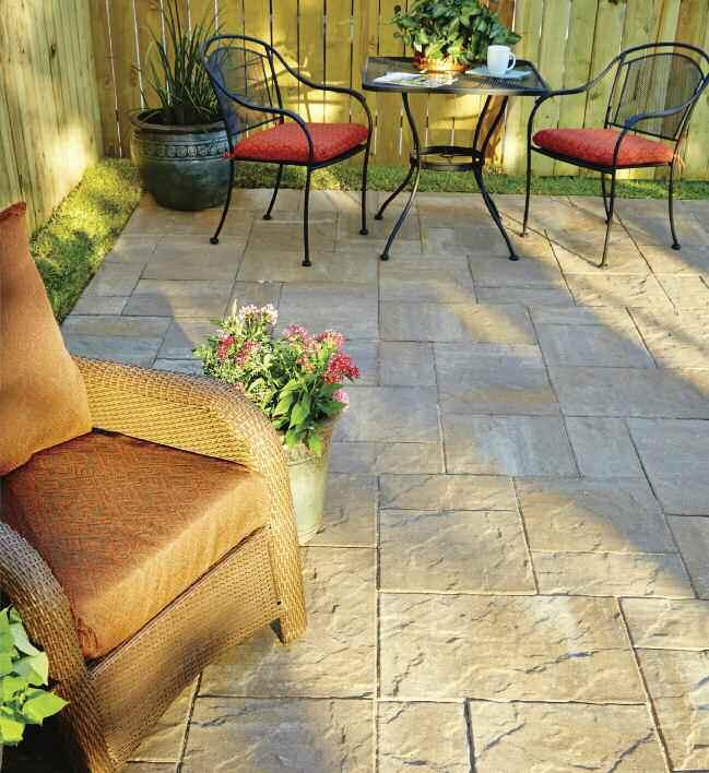 STANDArD PAVEr COLLECTION PANORAMA DEMI & SUPRA Panorama Demi & Supra combine the look of a natural stone with the ease of installation that interlocking pavers offer.