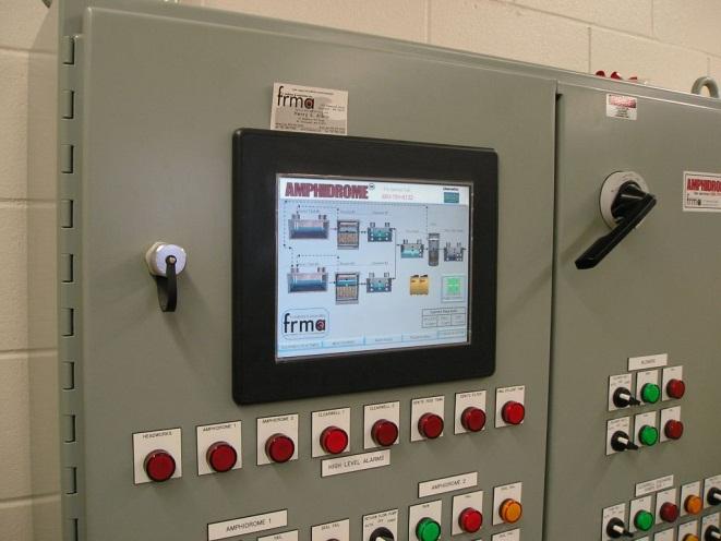 Controls: The control system is PLC based with a user friendly operator touch screen interface Wireless Process Control Access (WPCA) Amphidrome systems are now