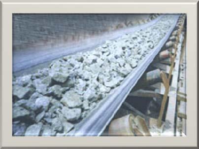 N Cotton conveyor belt Suitable for conveying small blocks, powdery materials, middle distance and middle load. 1. High adhesion, small elongation 2. Good trough ability 3.