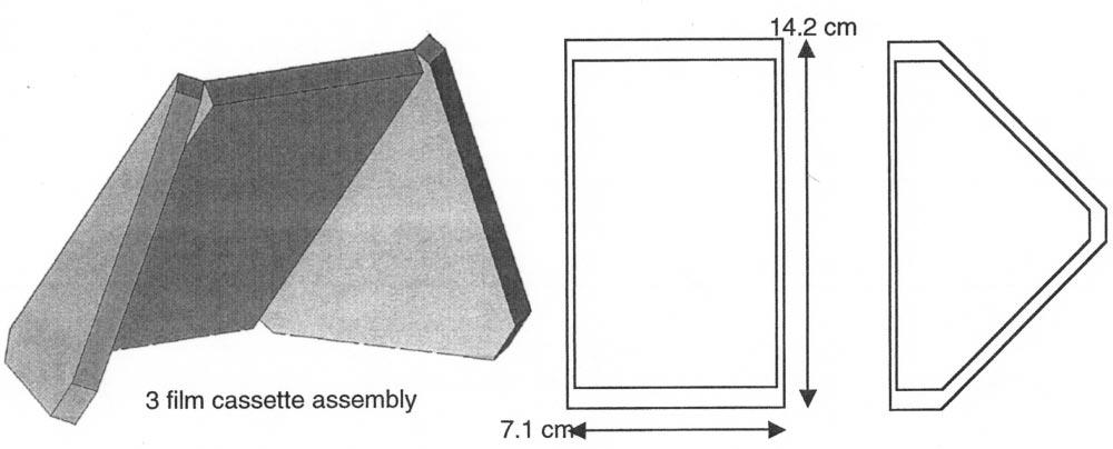 Rev. Sci. Instrum., Vol. 74, No. 3, March 2003 Plasma diagnostics 1931 FIG. 3. Geometry for the large-angle film detector.