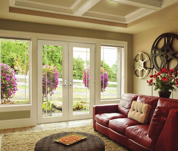 Sliding Patio Door Fusion-welded construction delivers long-lasting strength and durability.