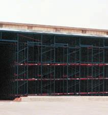 Clad-rack warehouses using live systems As is the case