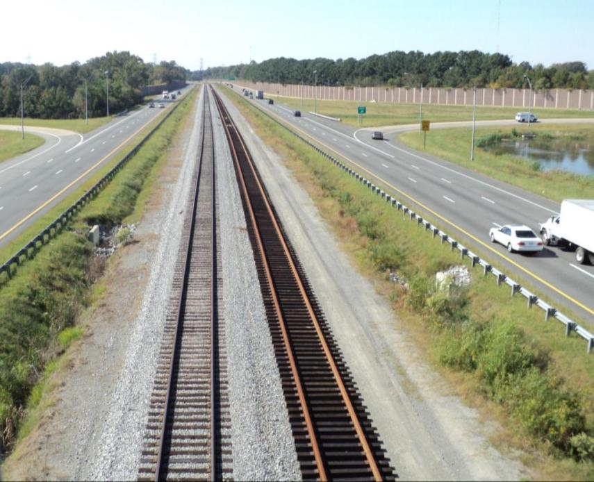 Commonwealth Median Rail Line Second track provides a parallel connection to APM Terminal; improves rail capacity and