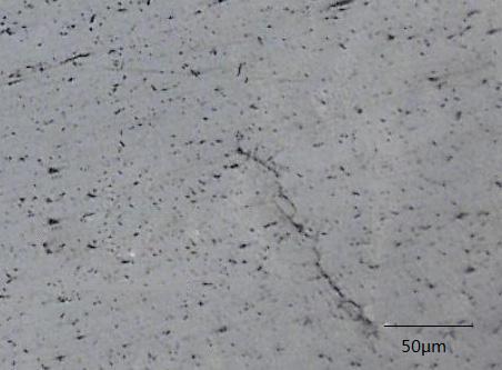 stress concentration in microstructure, promote the micro-crack initiation.